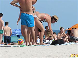 kinky first-timer gigantic baps teenagers hidden cam Beach vid